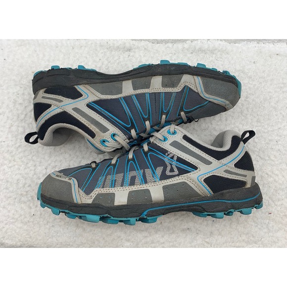 Inov-8 Cross Trainers Womens 8 Mens 6.5 Roclite 268 Trail Running Blue Gray - Picture 7 of 10